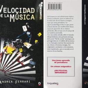 OBRA LITERARIA: LA VELOCIDAD DE LA MÚSICA