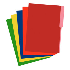 PAQ 24 FOLDER OFICIO COLORES CON FASTENER