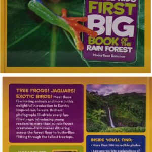 NATIONAL GEOGRAPHIC LITTLE KIDS FIRST BIG BOOK OF THE RAIN F