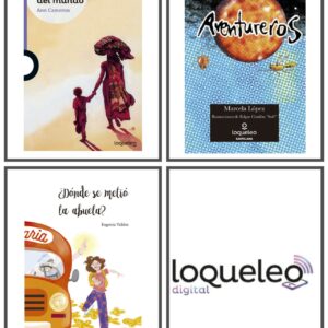 LOQUELEO DIGITAL + 3 OBRAS 4TO PRIMARIA