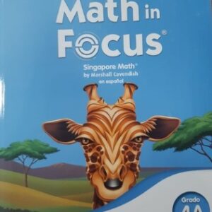 MATH IN FOCUS GRADO 4 SPANISH STUDENT EDITION SET