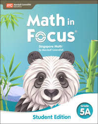 MATH IN FOCUS GRADO 5 VOLÚMEN A