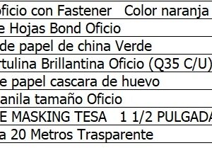 BOLSA DE UTILES NURSERY