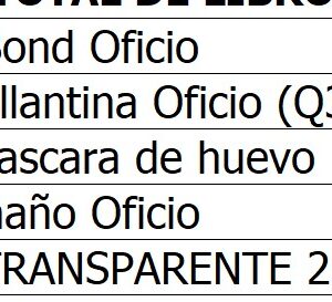 BOLSA DE UTILES PRIMERO BÁSICO